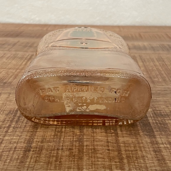 Antique Golden Wedding Full Pint Empty Bottle - Picture 5 of 9